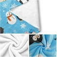 thumbnail image 4 of Penguin Blanket 50"x60" Adorable Penguin Throw Blanket for Boys Girl Women Penguin Throw and Blankets for Sofa Couch Living Room Bedroom, 4 of 5