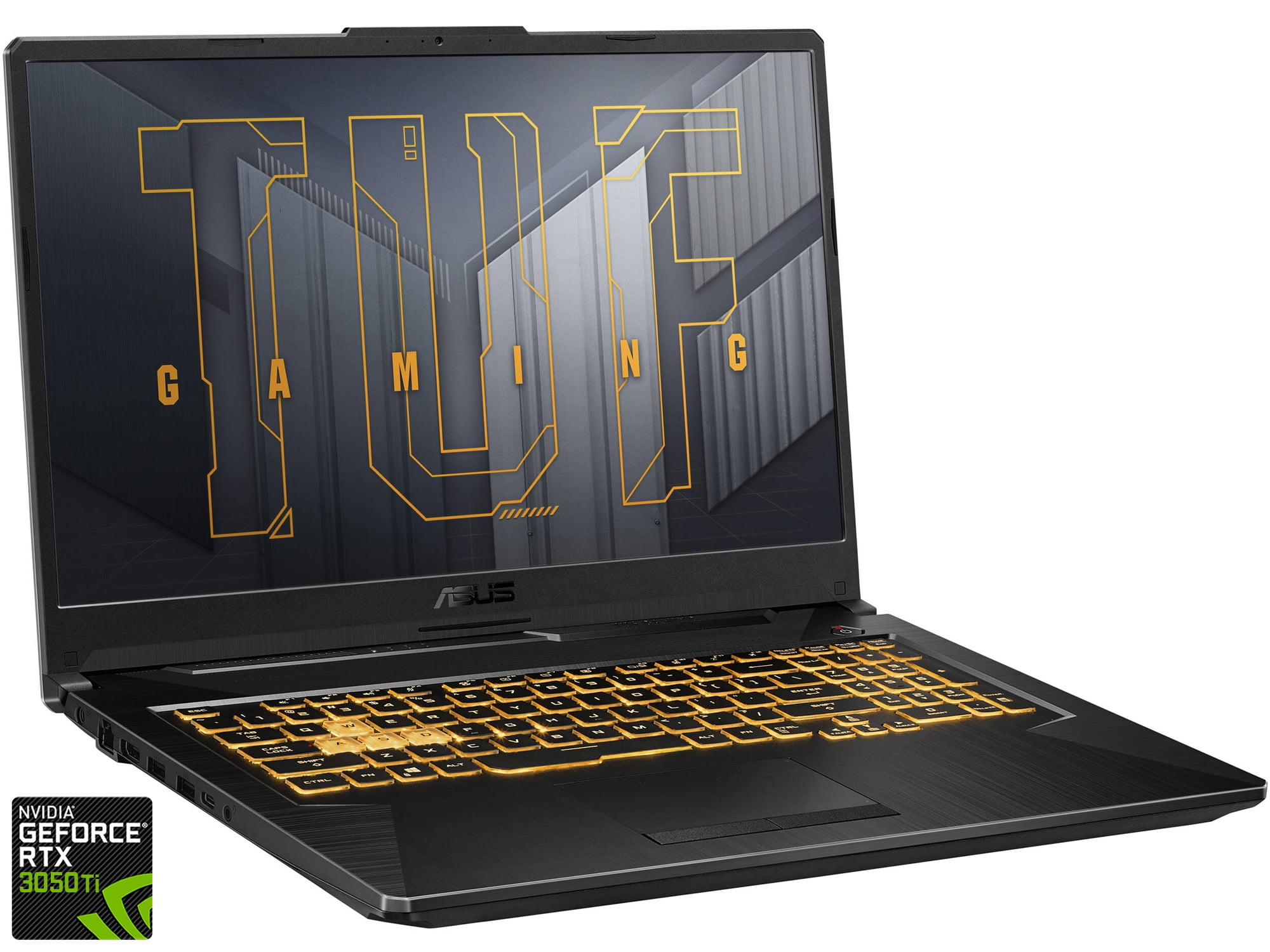 ASUS TUF Gaming 17.3" FHD 144Hz Gaming Notebook - Intel Core i5-11260H 2.6GHz - 8GB RAM - 512GB PCIe SSD - NVIDIA GeForce RTX3050 Ti 4GB - Windows 10 Home - Eclipse Grey