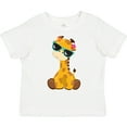 thumbnail image 3 of Inktastic Cute Giraffe, Giraffe with Sunglasses, Cute Animal Boys or Girls Toddler T-Shirt, 3 of 5