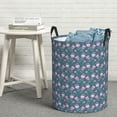 thumbnail image 5 of Goofa Tulips Flowers Printed Circular Hamper,Laundry Basket with Handles,Storage Baskets Foldable,Large Capacity Laundry Hamper-, 5 of 8