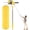 Yellow, variant on Dusters for Cleaning High Ceiling Fan, Microfiber Duster with 30'' to 100'' Telescoping Extension Pole, Long Extendable Duster for Furniture Cobweb, Yellow