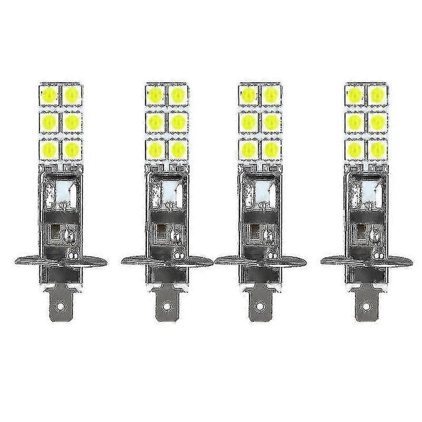 Kit de 4 faros LED H1 6000k Super Blanco 80w para faros antiniebla y luces de conducción