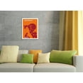 thumbnail image 4 of Tokyo Japan - Geisha - Alitalia Airlines - Vintage Airline Travel Poster c.1960s - Fine Art Rolled Canvas Print 27in x 40in, 4 of 4