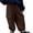 Coffee*, variant on Girls Cargo Pants Casual Joggers with Pocket Athletic Everyday Wear Durable Soft Comfortable Stretch Trendy Travel Trousers