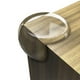 thumbnail image 1 of Protectores de esquina de mesa para bebés, 12 protectores de esquina de mesa transparentes para seguridad de muebles infantiles, para escritorios, camas, chimeneas, mesas, esquinas y bordes suaves + a, 1 of 5