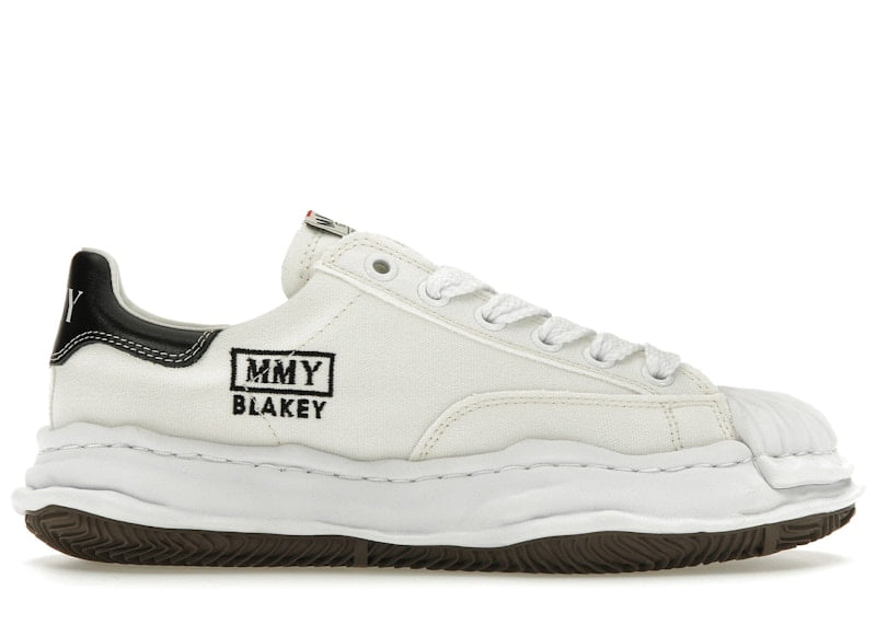 Maison Mihara Yasuhiro Men's Hank OG Sole Canvas Low White, from
