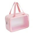 thumbnail image 1 of Hyasfey Clear Makeup Bag Travel Toiletry Bag with Handle Zipper Closure Large Capacity Waterproof Transparent Cosmetic Bag, 1 of 8