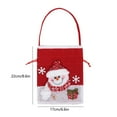 thumbnail image 3 of QIPOPIQ 3D Xmas Gift & Party Favor Bags Drawstring Handle Xmas Treat Pouch, 3 of 6