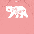 thumbnail image 4 of Inktastic West Virginia White Bear Silhouette Boys or Girls Baby Bodysuit, 4 of 5