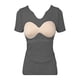 thumbnail image 5 of TaTaai Women's Sports Short Sleeve Top, V-Neck Slim Fit with Chest Mat, Soft Breathable Fabric, Perfect for Spring, Summer and Daily Active Wear Gift, 5 of 9