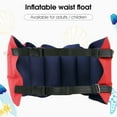 thumbnail image 3 of Swimming Belt Inflatable Learning Accessory Collapsible Adjustable Swimming Float Bag for Children, 3 of 7