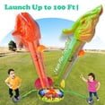 thumbnail image 2 of El lanzacohetes Gizzjoy Dinosaur para niños lanza 30 m con 8 cohetes, 2 of 7