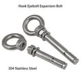 thumbnail image 2 of Ring Eye Bolt,Eye Bolt Ringbolt,2pcs 304 Stainless Steel Expansion Screw Hook M6 M8 M10 Eyebolt Expansion Bolt Loop Swing Hook (Size : 80mm), 2 of 5