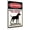 Color 559, variant on Funny Dog Warning Metal Tin Signs Wall Art Decor Property is Protected By a Labrador Retriever Sign for Home Decor Gifts to Indoor and Outdoor Use - 8x12 Inch