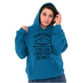 thumbnail image 3 of Funny Antisocial Social Distance UFO Hoodie Sweatshirt Women Men Brisco Brands 3X, 3 of 6