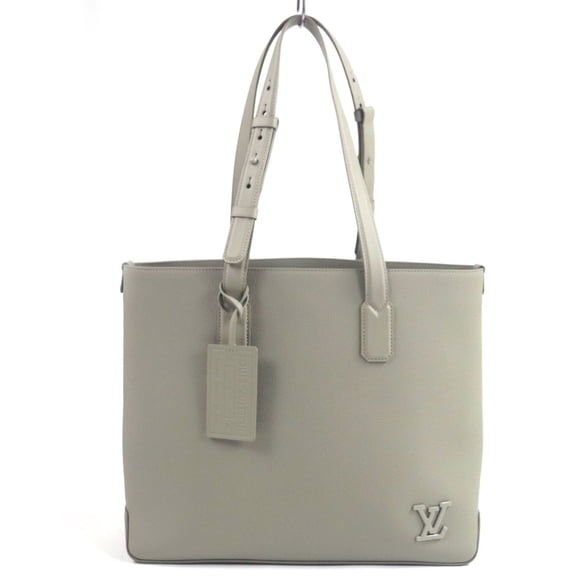 Pre-Owned LOUIS VUITTON M22506 Fastline LV Aerogram Calfskin Sage Tote Bag with Logo, Made in...