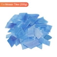thumbnail image 3 of 200g Mosaic Tiles Irregular Glass Mosaic Tiles Stained Mosaic Glass for Art Crafts DIY Projects Blue, 3 of 5