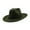 Dark Green, variant on Cowboy Hat Jazz Hat Decor Cowgirl Hats for Wedding Holiday Stage Performance Brown