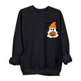 thumbnail image 2 of Sweatshirts for Women Halloween Crew Neck Casual Print Fashion Long Sleeve Hooded Sweatshirt Pullover Tops, 2 of 3