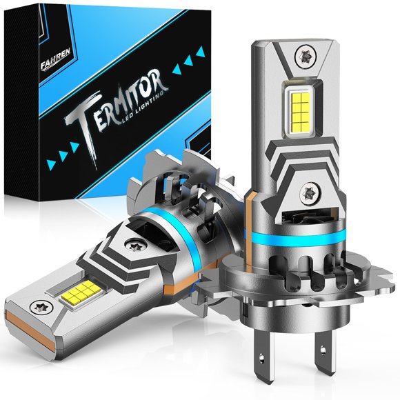 Faros antiniebla FAHREN H7, 6500 K, 36000 LM, 120 W, 12 V, paquete de 2