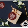 thumbnail image 5 of Inkdotpot Jingle All The Way Christmas Bottle Tag Real Silver Foil Favor Hang Tags Pack Of 100, 5 of 7