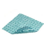Con-Tact Brand PVC Shower Mat, Teal Pebble, 21" x 21"