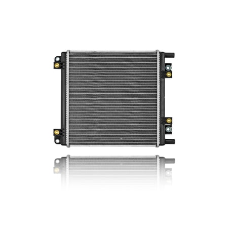 Intercooler - Pacific Best Inc. Compatible/Replacement for '22-26 Toyota Tundra/Hybrid, 23-26 Sequoia 6Cy 3.4Th/T Auxiliary-Radiator, Left Hand - Driver 2-Row - 1655070050
