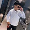 thumbnail image 4 of Camisetas a rayas para hombre, camisetas de gran tamaño, polos de lujo 2024 normales, ropa masculina con citas, camisetas a granel, camisetas coreanas, sudaderas de poliéster, 4 of 4