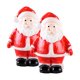 thumbnail image 1 of 2 Piezas Papá Noel Y Muñeco De Nieve Micro Snow Display Regalo Artesanía En Resina, 1 of 4