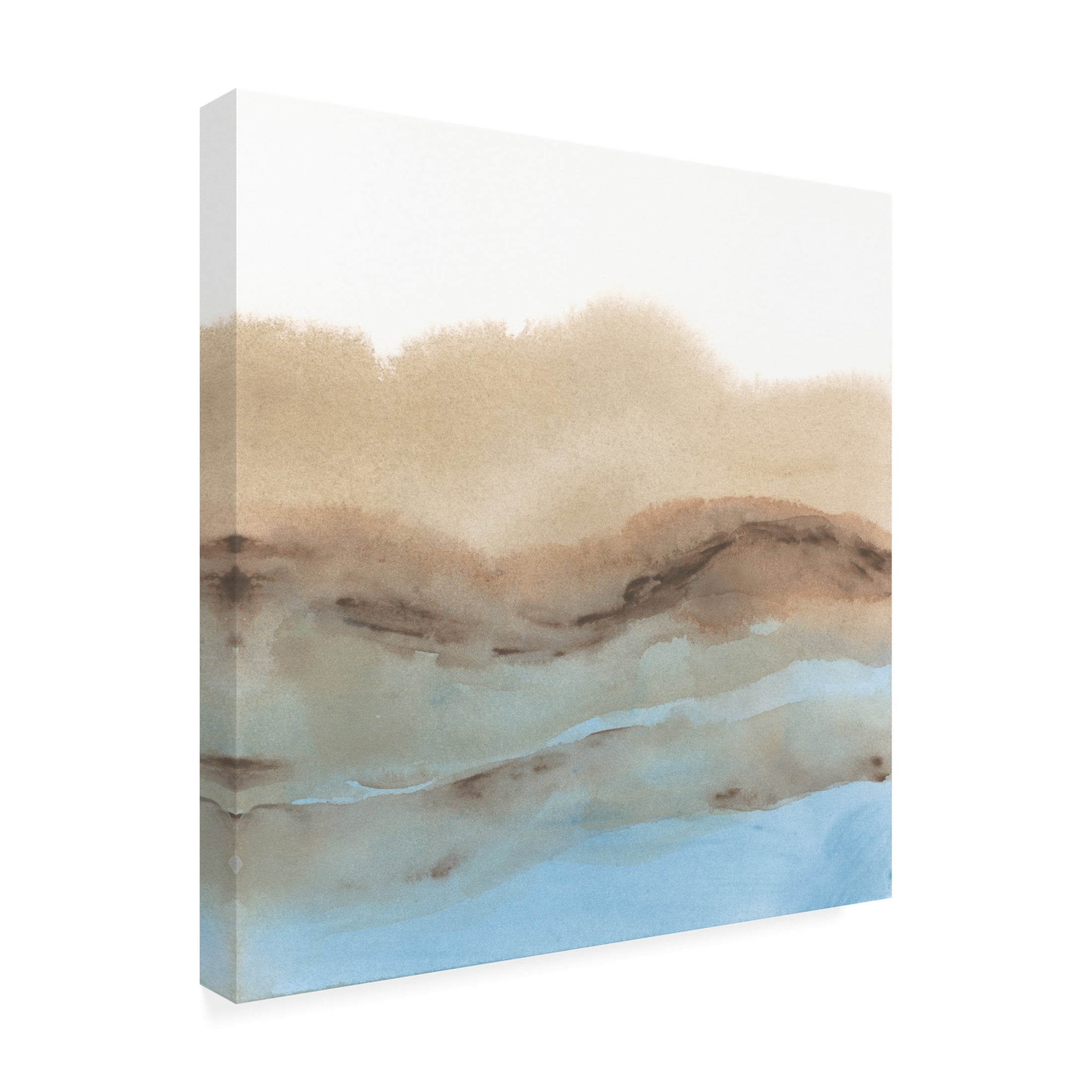 Trademark Fine Art June Erica Vess Wave Strata II Canvas Wall Art