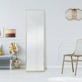 thumbnail image 1 of Home Trends 17''*58''Easel Mirror, Champagne, 1 of 5
