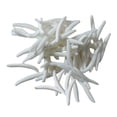 thumbnail image 3 of Gusanos falsos Sharpla 100x Maggot Grub blanco Aterrador y Repugnante, 3 of 8