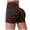 Coffee, variant on Scrunch Butt Lifting Shorts for Women V Back Seamless 5" High Waist Workout Gym Compression Spandex Impact Shorts