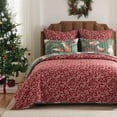 thumbnail image 2 of Greenland Home Fashions Willow Woodlands Reversible Quilt Set, Holiday, 2-Piece Twin/XL, 2 of 6