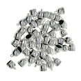 thumbnail image 4 of 50 Piezas Borlas de Tono de Plata perfecl Tapa final, 4 of 8