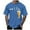 Blue, variant on Mens Drinking T-Shirt Graphic Tee with Cartoon Print for Celebration and Party Enthusiasts Comfortable Shirt