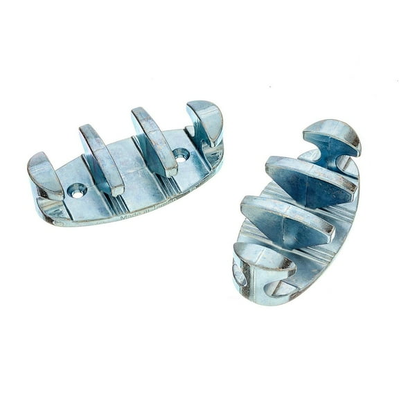 Attwood 11951-6 Zinc-Plated Zig Zag Cleat - 4"