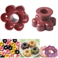 thumbnail image 2 of Donut Plate, 4Pcs Donut Cake Mold Set, Donut Printing Biscuit Mold, Cake Mold, Baking Tools, 2 of 7