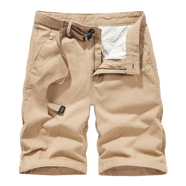 DPTALR Men's Cargo Half Pants Regular Classic Men Overalls Summer Shorts for Men