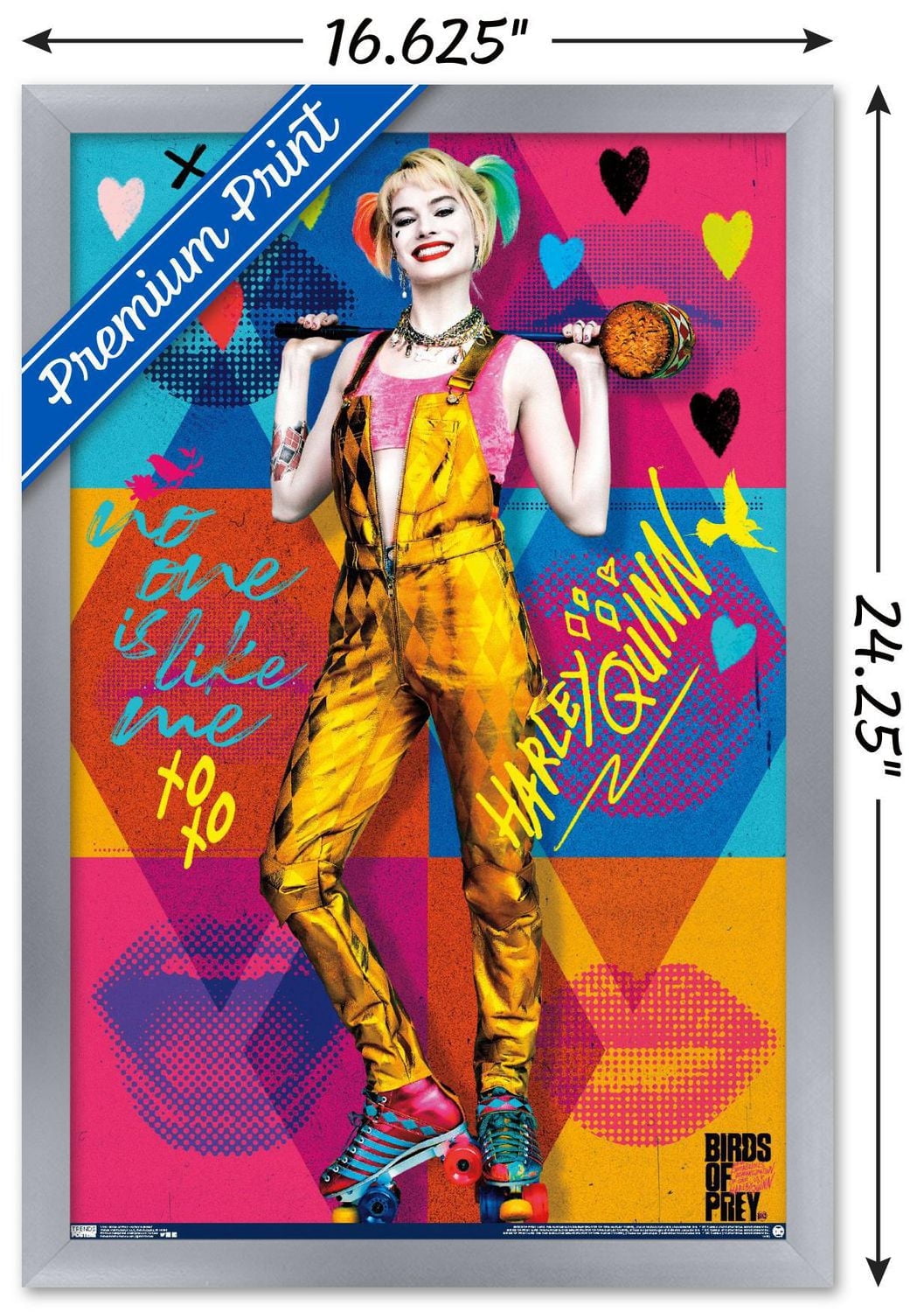 DC Comics Movie - Birds of Prey - Harley Quinn - Hammer Wall Poster