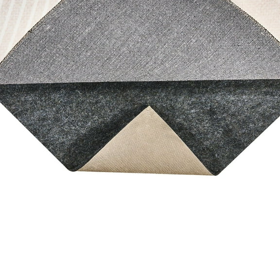 Non Slip Rug Pad Gripper 9 Feet by 12 Feet, 0.24 Inch Thick, Extra Grip Carpet Mat for Hardwood & Tile Floors, Secure & Durable