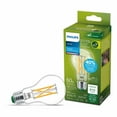 thumbnail image 1 of Philips Ultra Efficient LED Bulb 60W A19 1 pack Daylight Clear Dimmable Medium Base, 1 of 6