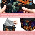thumbnail image 4 of Tropical Plants Mini Trash Can for Car: Foldable, Leak-Proof with Lid, Hanging Storage Bag - Car Trash Bin, 4 of 6