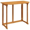 thumbnail image 1 of vidaXL Bistro Table 90x50x75 cm Solid Acacia Wood, 1 of 5