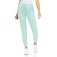 thumbnail image 5 of MediChic Womens Scrub Joggers 4-Way Stretch Anti-Wrinkle Moisture-Wicking Elastic Waistband Four Pocket Jogger Pants, Green Apple, XL, 5 of 5