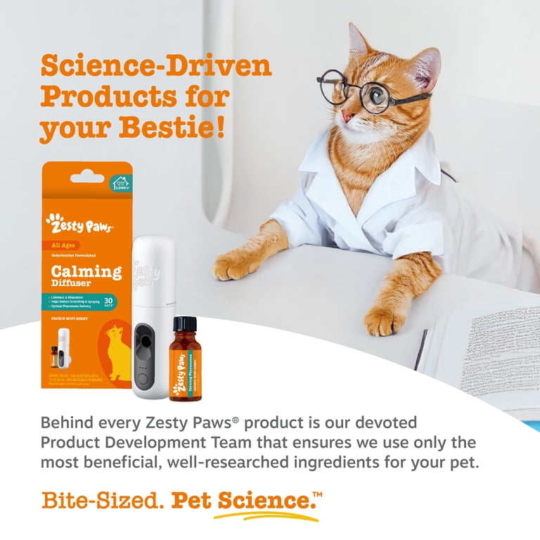 Zesty Paws Cat Calming Diffuser - Starter Kit - Walmart.com