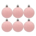 thumbnail image 1 of Adornos navideños, regalos navideños, 6 bolas decorativas para árbol de Navidad de 8 cm, para colgar en el hogar o fiestas., 1 of 2