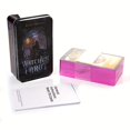 thumbnail image 3 of Witches Tarot Deck  Tin Box  Gilded Edge  Astrology Divination Fate Card  English Version Board Games With Meaning On The Cards, 3 of 7