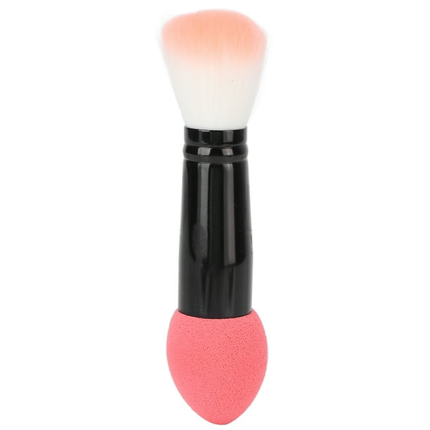 Brocha para colorete facial, brocha multifunción para colorete, brocha de maquillaje de doble cabeza, brocha para colorete, rendimiento sólido