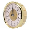 thumbnail image 4 of JINGT Replace Accessories Quartz Clock Insert Mechanism Replacement 80MM 80g Clear Lens Metal Precision Roman Arabic Gold A, 4 of 5